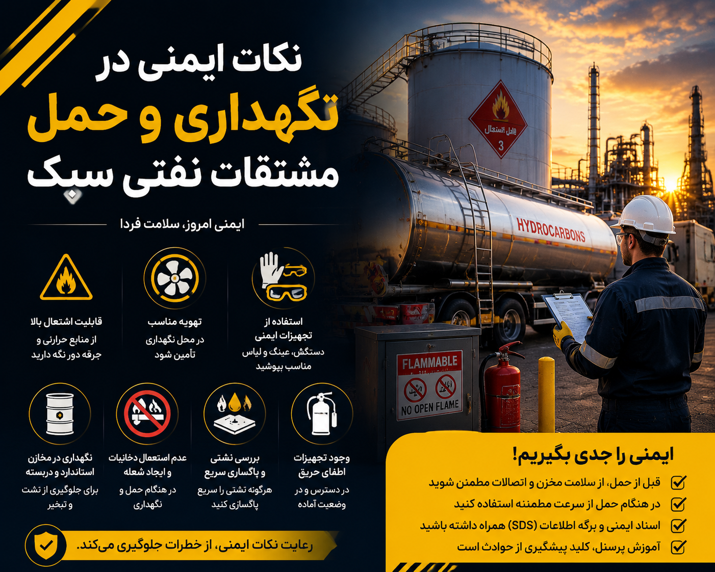 Safety Tips for Storing and Transporting Light Petroleum Derivatives